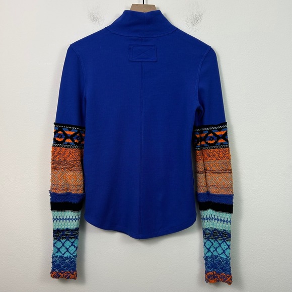 Free People We The Free  All To Well Cuff Thermal Top Size M - Picture 2 of 11